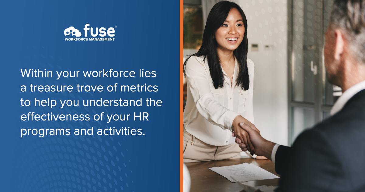 Within you workforce lies metrics to understand the effectiveness of your HR programs and activities