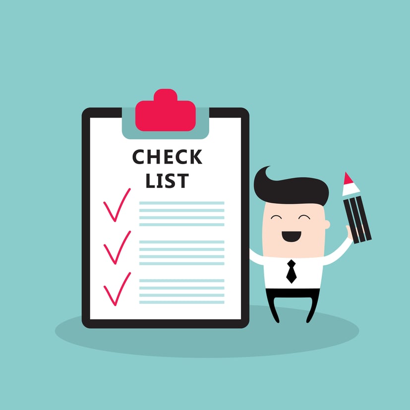 My check list