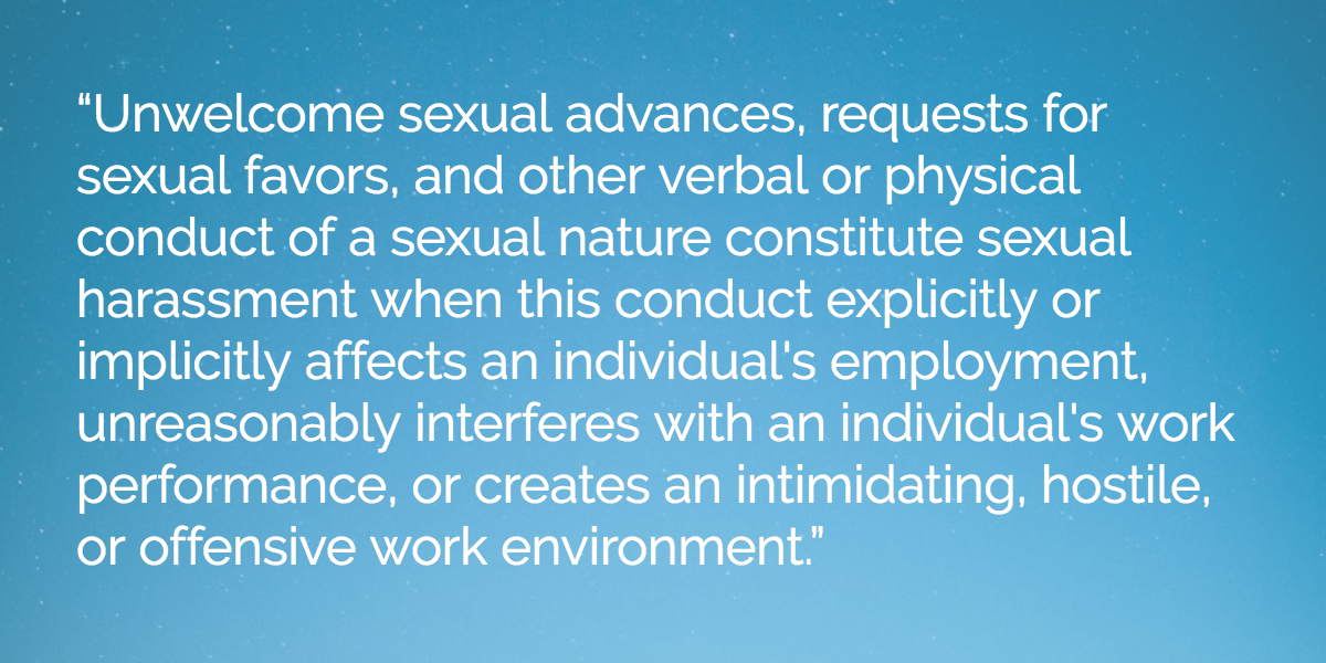 eeoc-sexual-harassment-definition