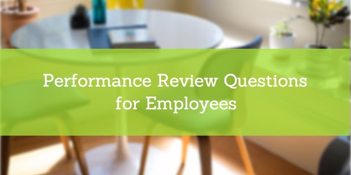 employee performance review questions examples