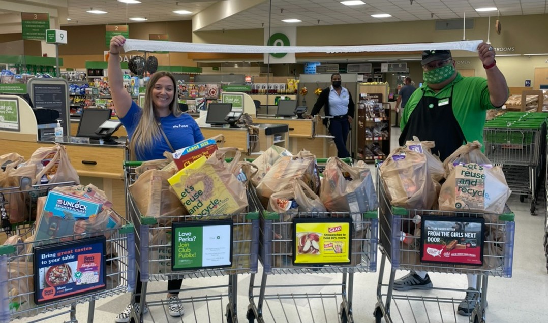 Donation groceries 